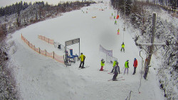 Kamera u nástupu na vlek svah A