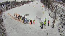 Kamera u nástupu na vlek svah A