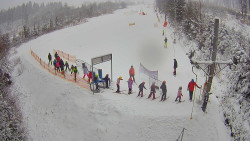 Kamera u nástupu na vlek svah A