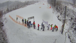 Kamera u nástupu na vlek svah A