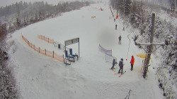 Kamera u nástupu na vlek svah A