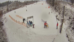 Kamera u nástupu na vlek svah A