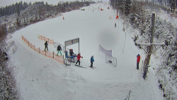 Kamera u nástupu na vlek svah A