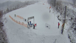 Kamera u nástupu na vlek svah A