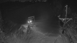 Kamera u nástupu na vlek svah A