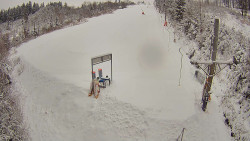 Kamera u nástupu na vlek svah A