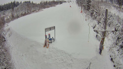 Kamera u nástupu na vlek svah A