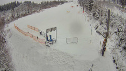 Kamera u nástupu na vlek svah A