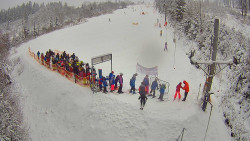 Kamera u nástupu na vlek svah A