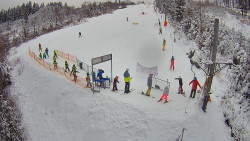 Kamera u nástupu na vlek svah A