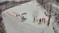 Kamera u nástupu na vlek svah A