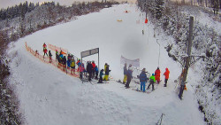 Kamera u nástupu na vlek svah A