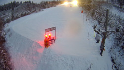 Kamera u nástupu na vlek svah A