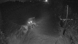 Kamera u nástupu na vlek svah A