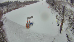 Kamera u nástupu na vlek svah A