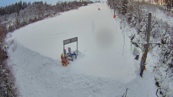 Kamera u nástupu na vlek svah A