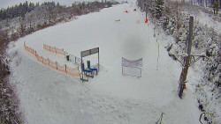 Kamera u nástupu na vlek svah A