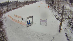 Kamera u nástupu na vlek svah A