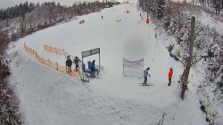 Kamera u nástupu na vlek svah A