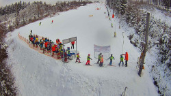 Kamera u nástupu na vlek svah A