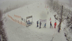 Kamera u nástupu na vlek svah A