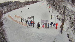 Kamera u nástupu na vlek svah A