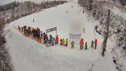 Kamera u nástupu na vlek svah A