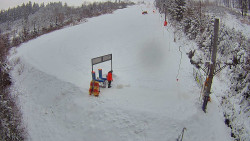 Kamera u nástupu na vlek svah A