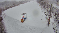 Kamera u nástupu na vlek svah A