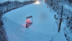 Kamera u nástupu na vlek svah A