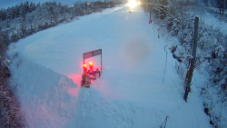 Kamera u nástupu na vlek svah A