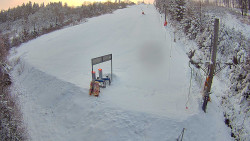 Kamera u nástupu na vlek svah A