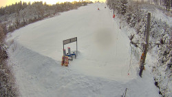 Kamera u nástupu na vlek svah A