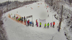 Kamera u nástupu na vlek svah A