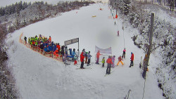 Kamera u nástupu na vlek svah A