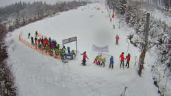 Kamera u nástupu na vlek svah A