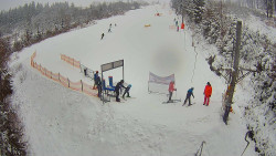 Kamera u nástupu na vlek svah A