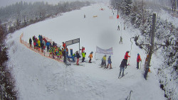 Kamera u nástupu na vlek svah A