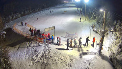 Kamera u nástupu na vlek svah A