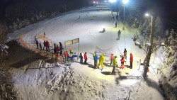 Kamera u nástupu na vlek svah A