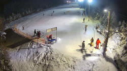 Kamera u nástupu na vlek svah A