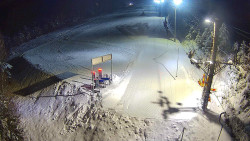 Kamera u nástupu na vlek svah A