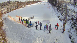Kamera u nástupu na vlek svah A