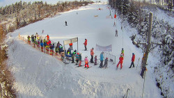 Kamera u nástupu na vlek svah A