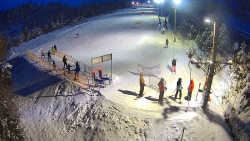 Kamera u nástupu na vlek svah A