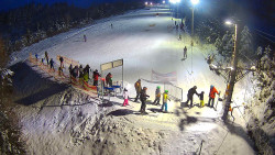 Kamera u nástupu na vlek svah A