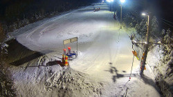 Kamera u nástupu na vlek svah A