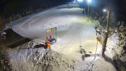 Kamera u nástupu na vlek svah A