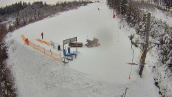 Kamera u nástupu na vlek svah A