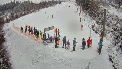 Kamera u nástupu na vlek svah A